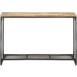 Maison Chic konzolna miza - miza ob steni 110x35x75 cm trden mangov les, (21786036) Cene