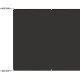  Okomita tenda antracit 140 x 600 cm od tkanine Oxford | shoptok.hr
