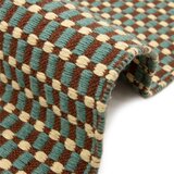 MADE Zelenomodra ročno tkana preproga iz mešanice volne 120x170 cm Ember – | Shoptok.si