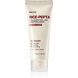 Nacific Rice + Pepta Collagen Peel-off Wrapping Mask vlažilna maska za obraz za poenotenje tona kože 70 g | Shoptok.si