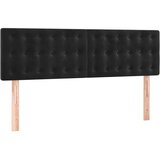  Krevet s oprugama i madracem crni 140 x 190 cm baršunasti | shoptok.hr