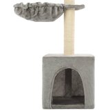  Penjalica za mačke sa stupovima za grebanje od sisala 105 cm siva | Eponuda.com