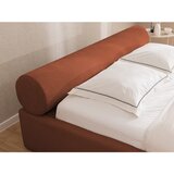 Ropez Oblazinjena zakonska postelja s prostorom za shranjevanje z letvenim dnom 160x200 cm v barvi terakote Cille – | Shoptok.si
