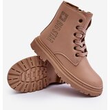 Big Star Kids Leather Fur Lined Boots | Shoptok.si