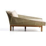 Kave Home Zelen vrtni ležalnik iz ratana dvosed Olbia – | Shoptok.si