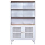 Hanah home polica za knjige calvin white oak | ePonuda.com