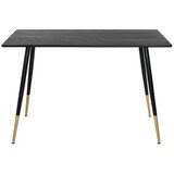 Venture Home Dipp pravokutni blagovaonski stol 120 × 85 cm, crni | shoptok.hr