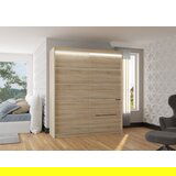 ADRK Klizni ormar SPECTRA s LED rasvjetom, 180 cm - SONOMA-SONOMA HRAST | shoptok.hr