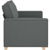  Dvosjed Sofa Tamno siva 160x78x84 cm Tkanina | shoptok.hr