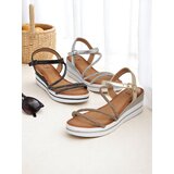 Resti Women's wedge sandals with rhinestones Ballosa | Eponuda.ba