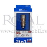  auto punjač (kuciste) acl MC-01 2.4A zlatni | ePonuda.com