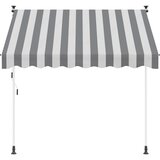  Ručno sklopiva tenda Antracit i bijelo 100 cm | shoptok.hr