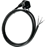 priključni črni 1.5mm2 1.8m