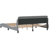  Okvir za krevet Dover svijetlosivi 183x213 cm od tkanine | Eponuda.com