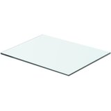 vidaXL Polica Prosojno Steklo 40x25 cm, (20765333) | Shoptok.si