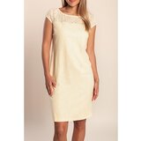Fenzy Plus Size Obleka, Rumena | Shoptok.si