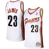 Mitchell And Ness Lebron James 23 Cleveland Cavaliers 2003-04 Swingman White dres | Shoptok.si