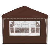  Rastezljivi šator za zabave 575 x 289 x 245 cm Smeđa | shoptok.hr