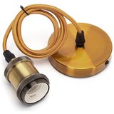 Aigostar Napajajući kabl 1xE27/60W/230V zlatni Cene