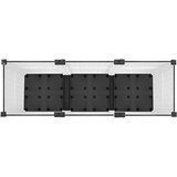  Vrtni saksija s kotačima Bijela 120 x 40 x 48 cm PP | Eponuda.ba