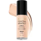 tekoča podlaga in korektor 2v1 - Conceal + Perfect 2-In-1 Foundation and Concealer - 00AA Ivory