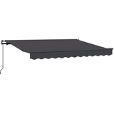  Povlačivi tende Antracit 300 x 200 cm tkanina | shoptok.hr