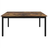  Kava Stol Dimni hrast 100 x 100 x 45 cm Konstruirano drvo | Eponuda.com