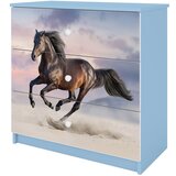  Dječja komoda - KONJ - plava | shoptok.hr