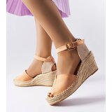 Gemre Pink Wedge Espadrilles Lauderdale | shoptok.hr