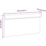 vidaXL Ograja za polže Rjav 50 x 3,5 x 25 cm Vremensko odporno jeklo | Shoptok.si