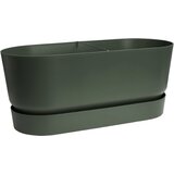 ELHO greenville terrace trough 80 cm wheels - listnato zelena | Shoptok.si