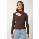  Blouse - Brown - Fitted | ePonuda.com