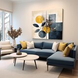  Narava na platnu Ples listov (Zbirka Nature Geometry) | Shoptok.si