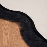  Tepih od umjetne ovčje kože TAFALLA Crna 60 x 90 cm Poliester | shoptok.hr