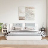  Zidni ormarići 2 kom bijeli 31,5 x 30 x 30 cm masivna borovina | shoptok.hr