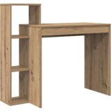 vidaXL Računalniška miza Fina hrasta Inženirski les Standard | Shoptok.si