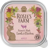 Rosie's Farm Varčno pakiranje Adult 32 x 100 g - Jagnjetina & piščanec