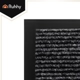 Ruhhy protuklizni otirač za vrata 60 x 90 cm, crno-sivi | shoptok.hr