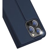Dux ducis Skin Pro – Gladka usnjena torbica za Apple iPhone 15 modra | Shoptok.si
