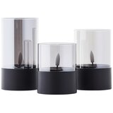 Brilliant SET 3x LED sveće BOUGIE LED/2xAA IP44 crna/dimna | Eponuda.com