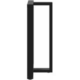  Noge za barski stol T-oblika 2 kom Crne 60x35x(100-101) cm Čelik | shoptok.hr