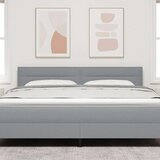 vidaXL vzglavje Svetlo siva Les 180 x 7 x 78 cm Tapecirano vzglavje | Shoptok.si