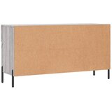  Klupa za cipele siva boja hrasta 102x35x55 cm konstruirano drvo | shoptok.hr