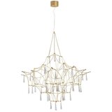 Nova Luce Metalna LED viseća svjetiljka u zlatnoj boji ø 80 cm Goro – | shoptok.hr