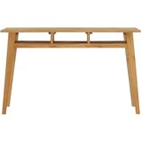  Konzolna mizica 120x35x75 cm trdna tikovina, (20711420) | Shoptok.si