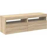 TV ormarići s LED svjetlima 2 kom boja hrasta 60 x 35 x 40 cm | shoptok.hr