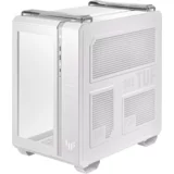 Asus TUF Gaming GT502 Gaming Case White Edition ATX Panoramic View Tempered Glass Front and Side Panel Tool-Free Side Panels