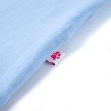  Dječja majica s volanima svjetloplava 140 | shoptok.hr