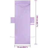 vidaXL Brisače za ležalnik 2 pcs Vijolična 210 x 75 cm | Shoptok.si