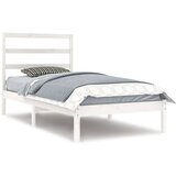 The Living Store Posteljni okvir bel iz borovine 90x200 cm - Posteljni Okvir, (21525392) | Shoptok.si